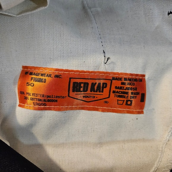 Red Kap Mens Black Cargo Work Shorts PT66BK0 Size 50 New With Tags Workwear - Picture 3 of 7